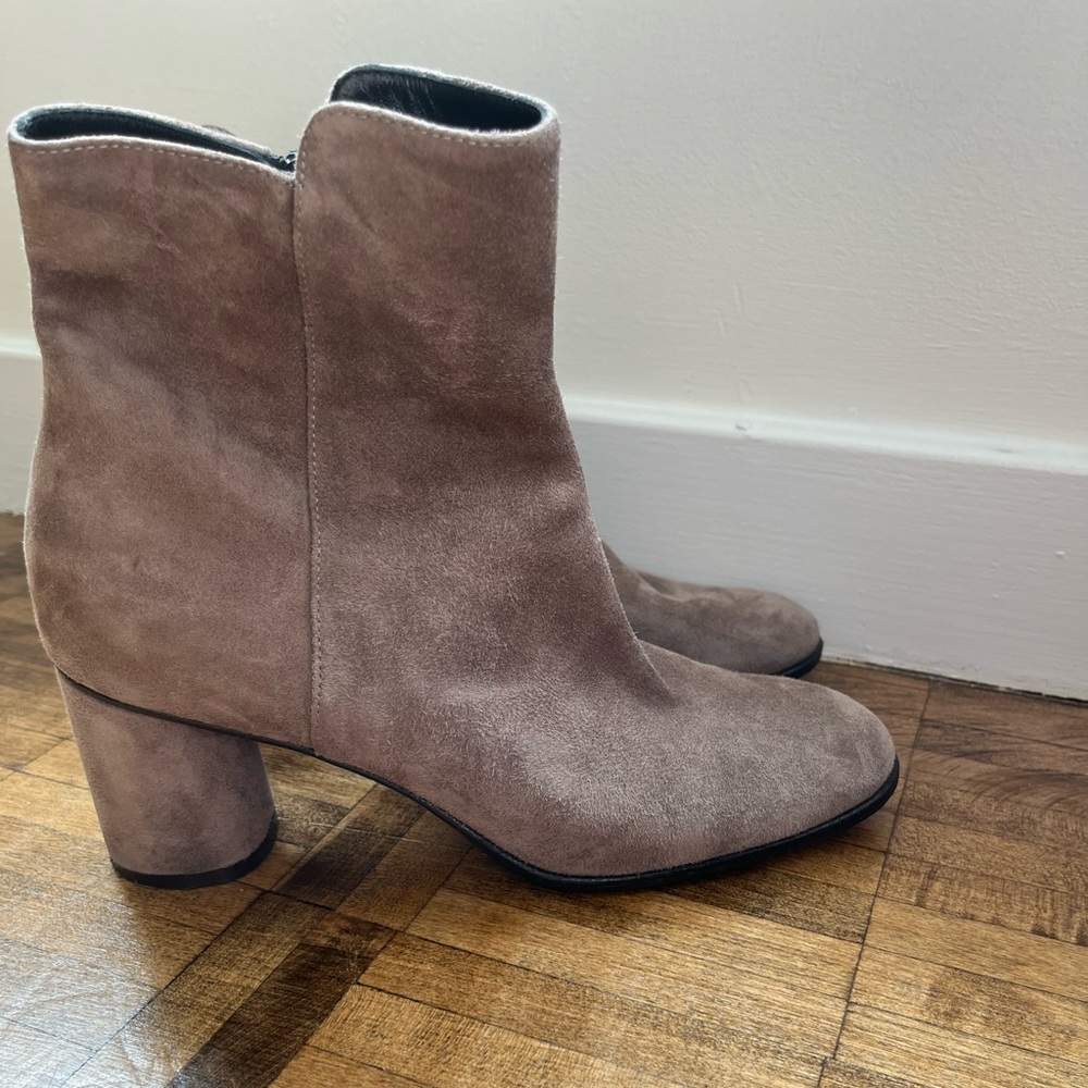 Jean Michel Cazabat Suede ankle boots